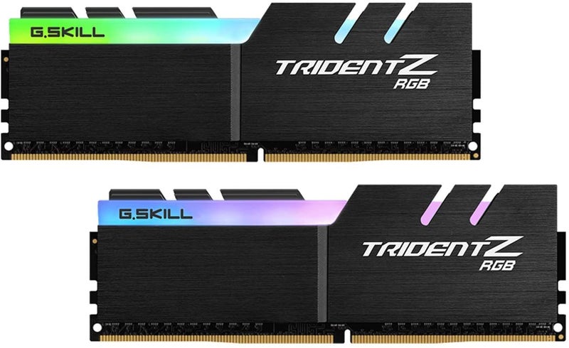 G.SKILL Trident Z RGB Series DDR4 RAM (XMP) 16GB (2x8GB) 4000MT/s CL18-22-22-42 1.35V Desktop Computer Memory U-DIMM (F4-4000C18D-16GTZRB) - Image 1